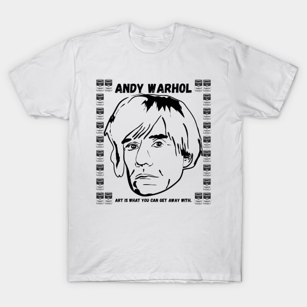 Andy Warhol T-Shirt by equiliser